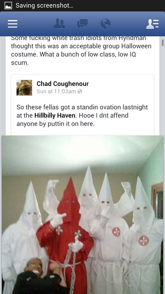 Here's a Fun Idea:  Let's Dress Up As Klansman & Lynch President Obama for Halloween!