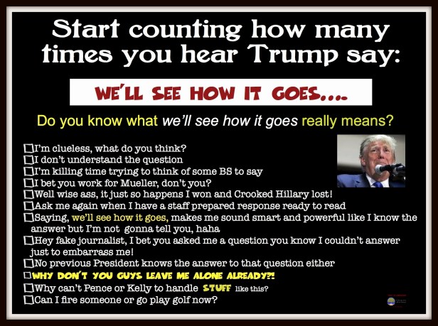 We'll see how it goes