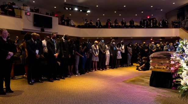 Memorial Service For George Floyd Held In Minneapolis